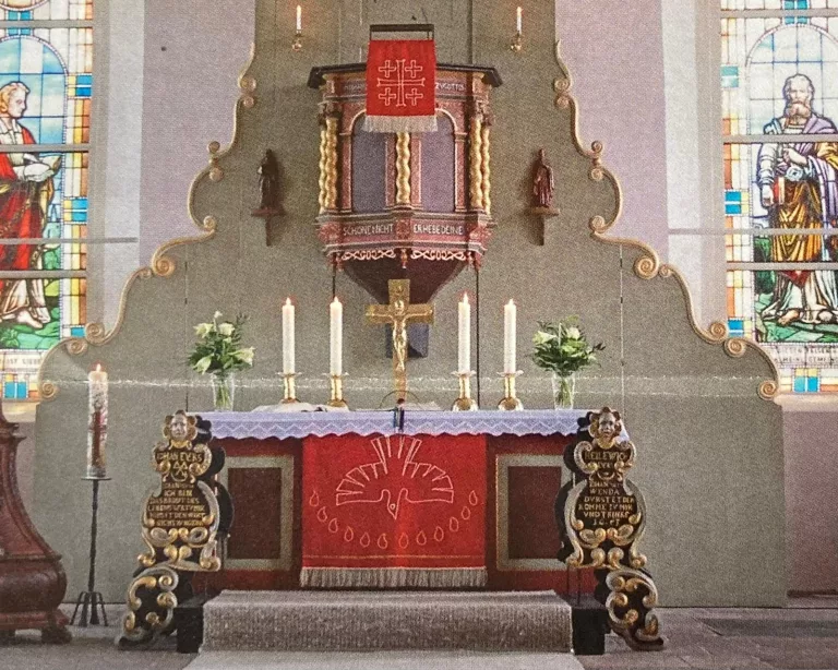 Altar in der Kirche St. Nicolai in Wittmund